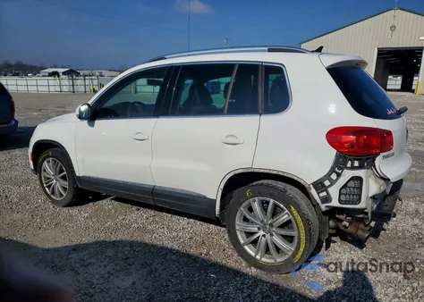 2013 Volkswagen Tiguan S из США, поврежденный, VIN WVGBV7AX7DW507636